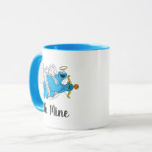 Mug Cookie Monster Valentine's Cupid (Devant gauche)