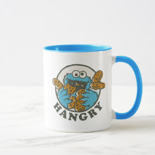 Mug Cookie Monster Vintage   Affamé