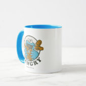 Mug Cookie Monster Vintage | Affamé (Devant gauche)