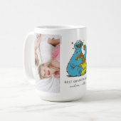 Mug Cookie Monster Vintage | Meilleur grand-père - Pho (Devant gauche)