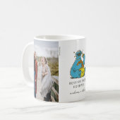 Mug Cookie Monster Vintage | Meilleurs Amis - Photo (Devant gauche)