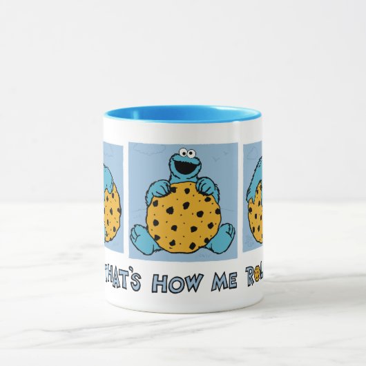 Mug Cookie Monster | Voilà comment je roule (Centre)