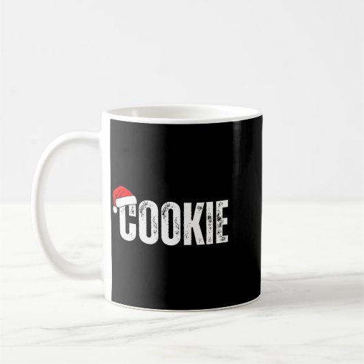 Mug Cookie Taster Cookie Christmas Matching Couple  (Gauche)