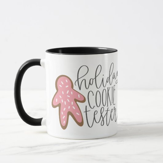 Mug COOKIE TESTER pain d'épices (Gauche)