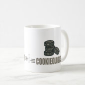 Mug Cookies amusants (Devant droit)