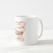 Mug Cookies Bretzel Vanille Chocolat Rose (Devant droit)