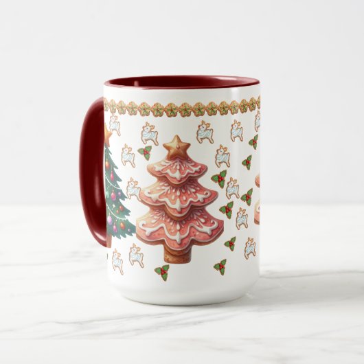 Mug Cookies de Noël (Devant gauche)