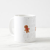 Mug Cookies de Noël Cuisine d'équipage Cute pain d'épi (Devant gauche)