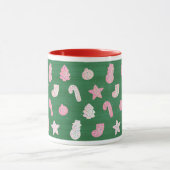 Mug Cookies de Noël en vert (Centre)