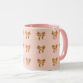 Mug Cookies de Noël minimaux (Devant droit)