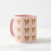 Mug Cookies de Noël minimaux (Devant gauche)