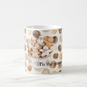 Mug Cookies Marrons Pain d'épice Noël