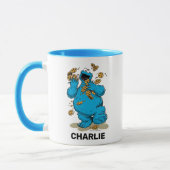 Mug Cookies personnalisés : le monstre des cookies a d (Gauche)