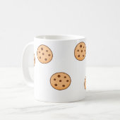 Mug cookies sur blanc (Devant gauche)