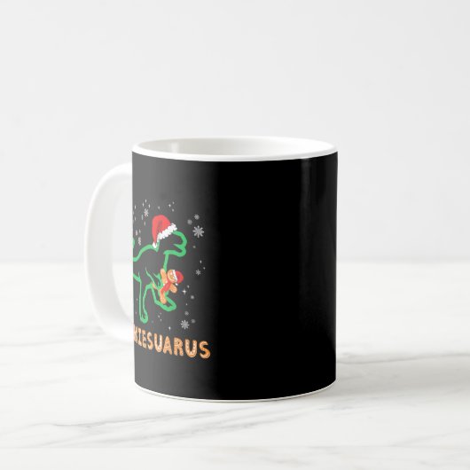 Mug Cookiesaurus Christmas Dinosaur Rex Sugar Cookie  (Devant gauche)