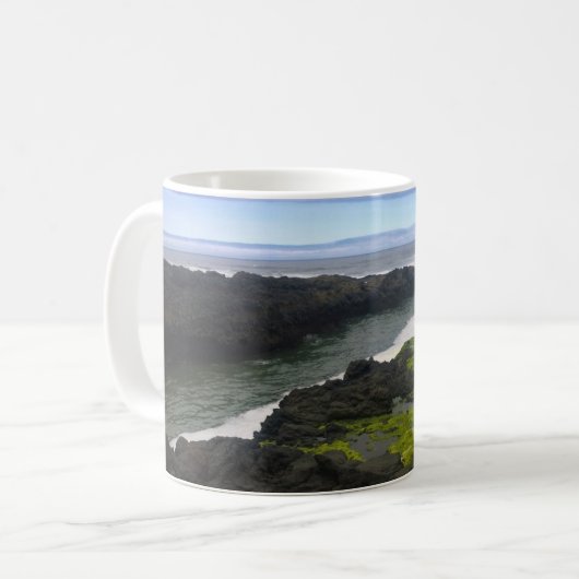 Mug Cook's Chasm, cap Perpetua, Oregon (Devant gauche)