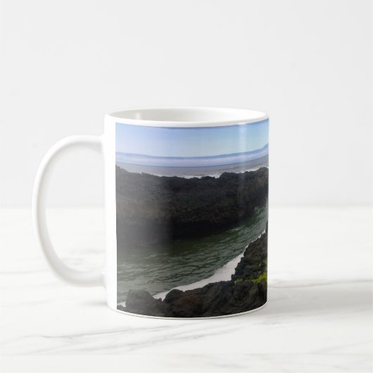 Mug Cook's Chasm, cap Perpetua, Oregon (Gauche)
