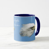Mug Cool Bald Eagle Wildlife Collection (Devant droit)