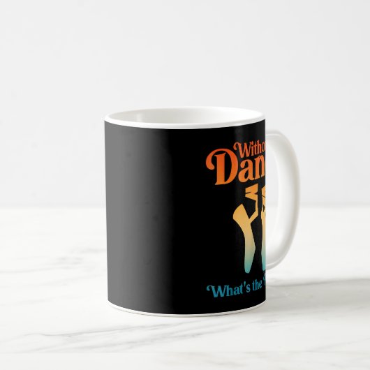 Mug Cool Ballet Art For Women Girls Ballet Dancer Reci (Devant droit)