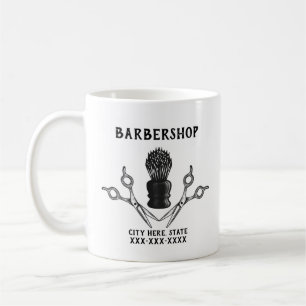 Mug Cool Barbershop Business Swag Barber Ciseaux