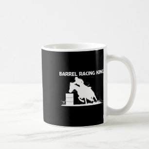 Mug Cool Barrel Racing Art Pour Hommes Papa Horseback