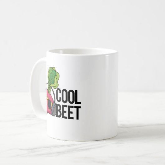 Mug Cool Beet Funny Veggie Pun (Devant gauche)