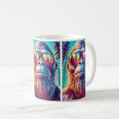 Mug Cool Bigfoot dans Lunettes de soleil Hip (Devant droit)