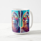 Mug Cool Bigfoot dans Lunettes de soleil Hip (Devant droit)