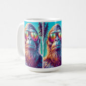 Mug Cool Bigfoot dans Lunettes de soleil Hip (Devant gauche)