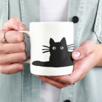 Cool Black Kitty Chat Purrfect Feline Lover