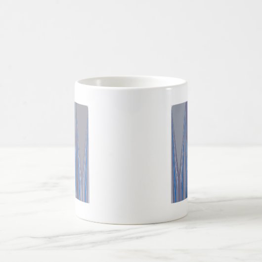 Mug Cool Blue Seamless Design (Centre)