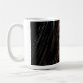 Mug Cool Burnt Tree Trunk Texture (Gauche)