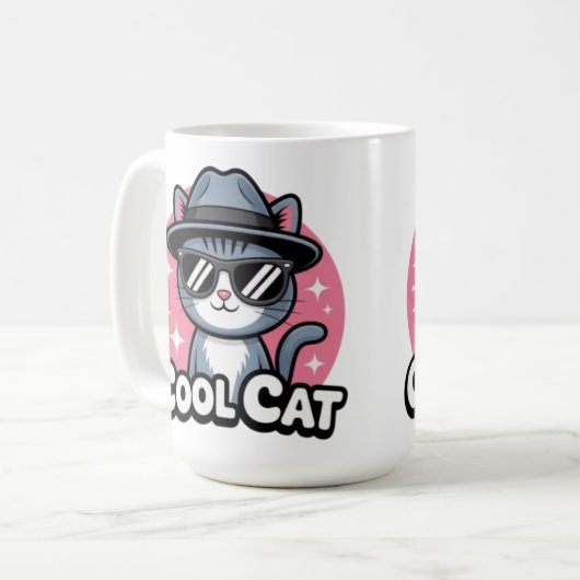 Mug Cool Cat Vibes (Devant gauche)