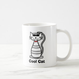 Mug Cool Chat mignon chatte de dessin animé chat avec 