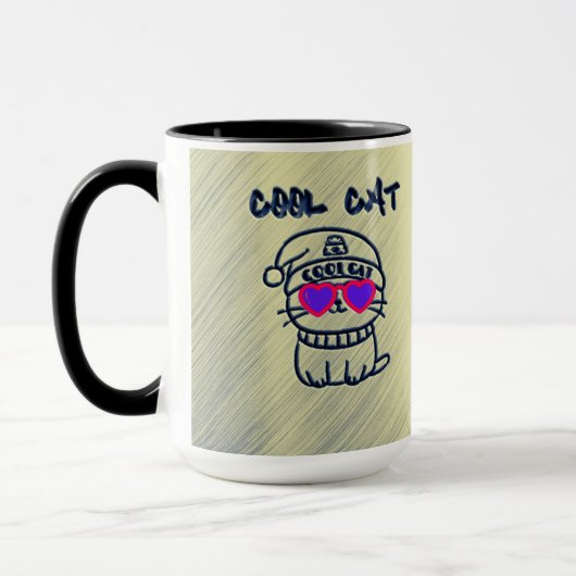 Mug Cool Chat Super (Gauche)