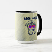 Mug Cool Chat Super (Devant droit)