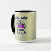Mug Cool Chat Super (Devant gauche)
