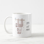 Mug Cool comme Maman mignonne Sloth (Gauche)
