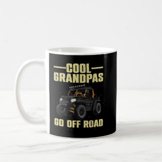 Mug Cool Côté À Côté Pour Grand-Père Papa SxS Hors Rou