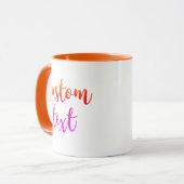 Mug Cool Créez votre propre cadeau personnalisé DO-IT- (Devant gauche)