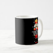 Mug Cool Dad Nutcracker Funny Christmas Family Matchin (Devant droit)