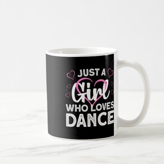 Mug Cool Dance Art Pour Femmes Ados Jazz Dancing Cl (Droite)