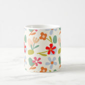 Mug Cool D'Apparence Florale Abstraite (Centre)
