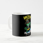 Mug Cool de crocodile surf (Devant gauche)