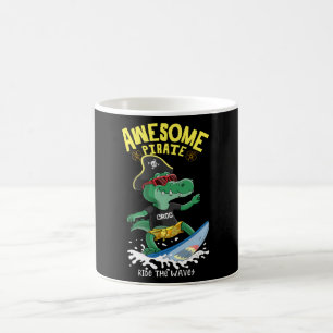Mug Cool de crocodile surf