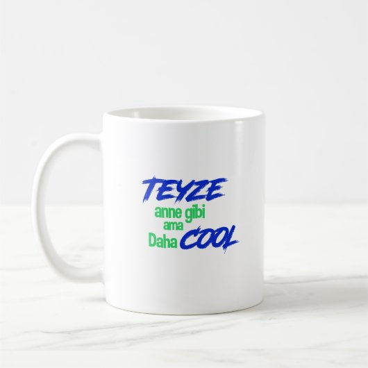Mug Cool de daha d'ama de gibi de Teyze Anne (Gauche)