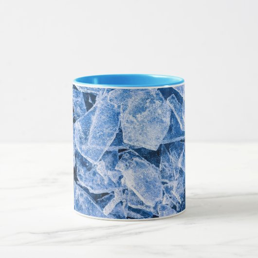 Mug Cool de glace bleu (Centre)