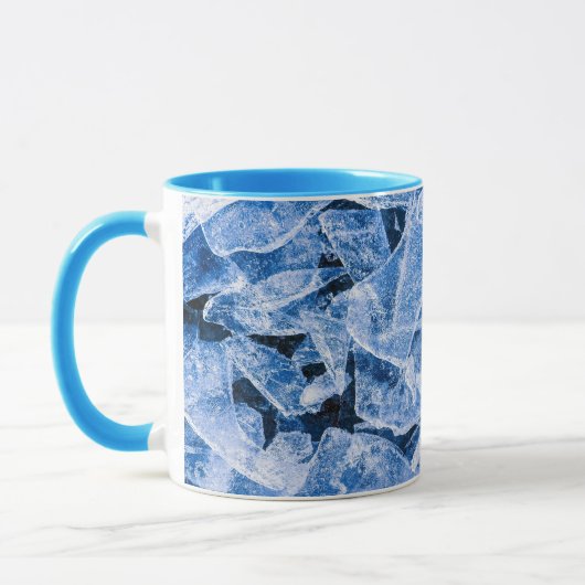 Mug Cool de glace bleu (Gauche)