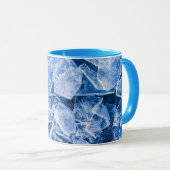 Mug Cool de glace bleu (Devant droit)