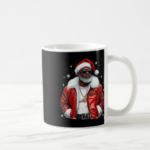 Mug Cool de Noël afro-américain Père Noël Black Afro K